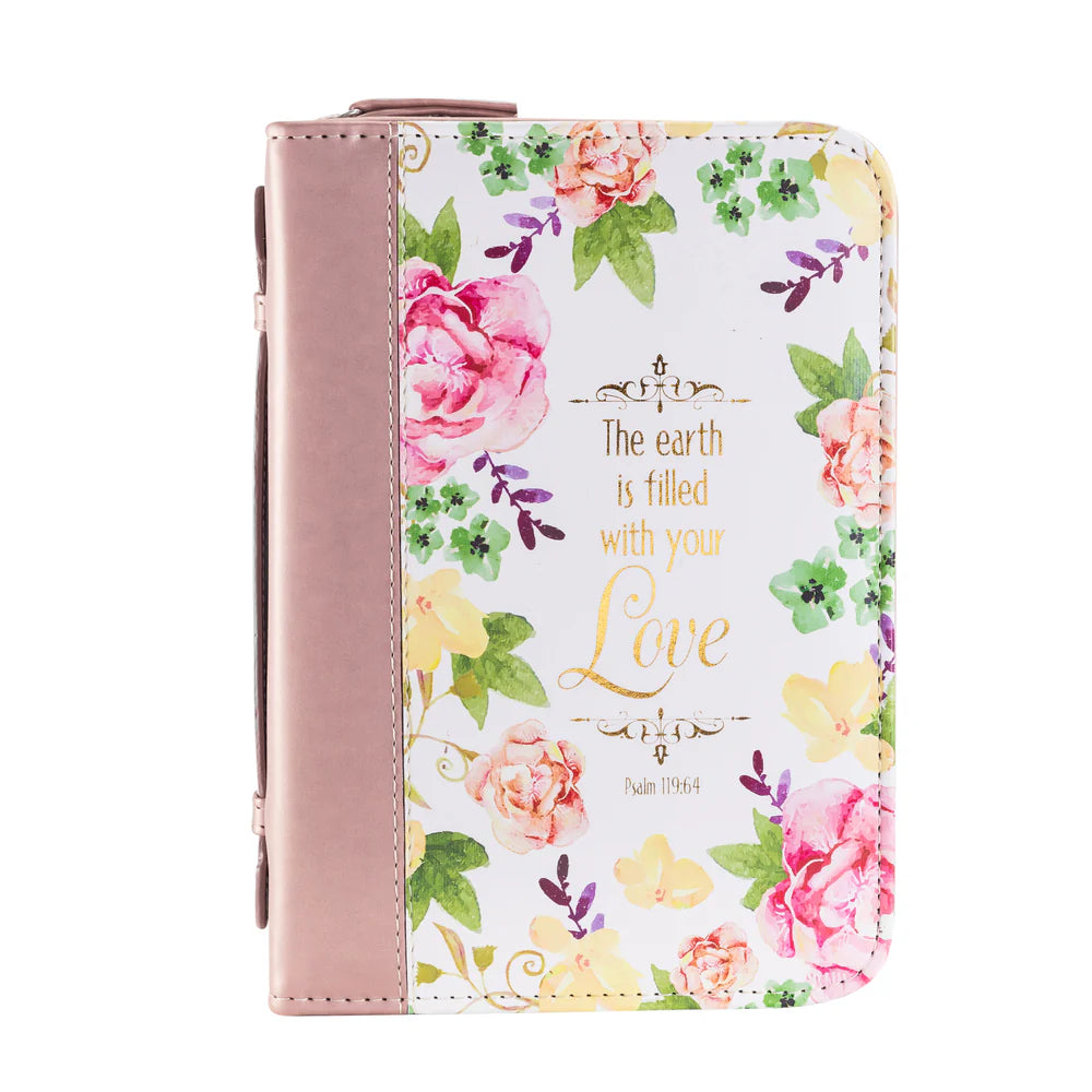 Bible Cover: Watercolor Garden (Large)