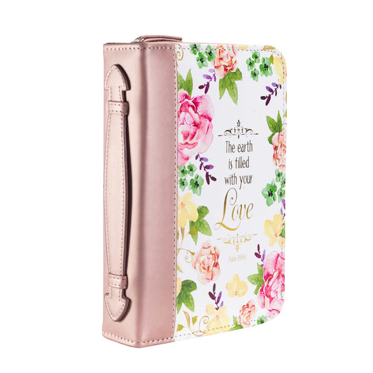Bible Cover: Watercolor Garden (Large)