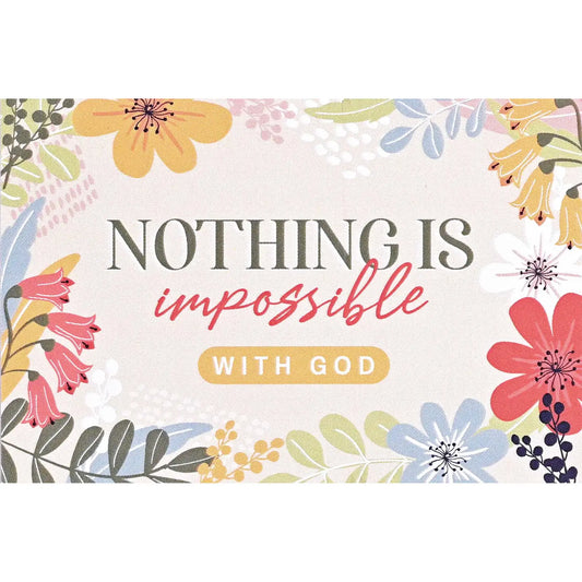 Nothing Is Impossible Itty Bitty Blessings Card