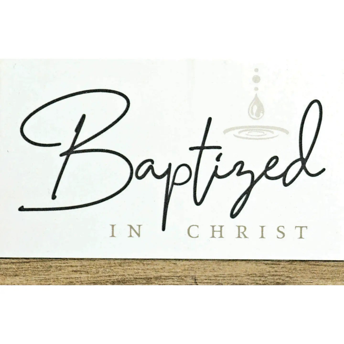 Itty Bitty Card Baptized in Christ