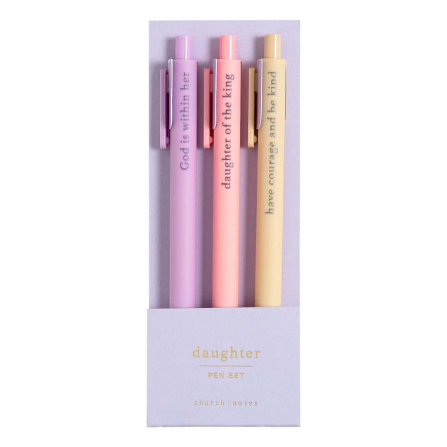 Bible Study Pen Set