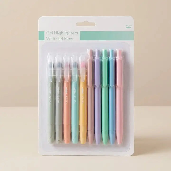 Bible Highlighters & Gel Pens 10 Pack