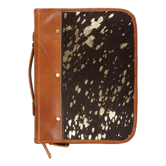 Bible Cover Black Hairon Large