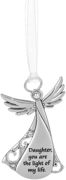 Daughter You are The Light of My Life Hanging Ornament