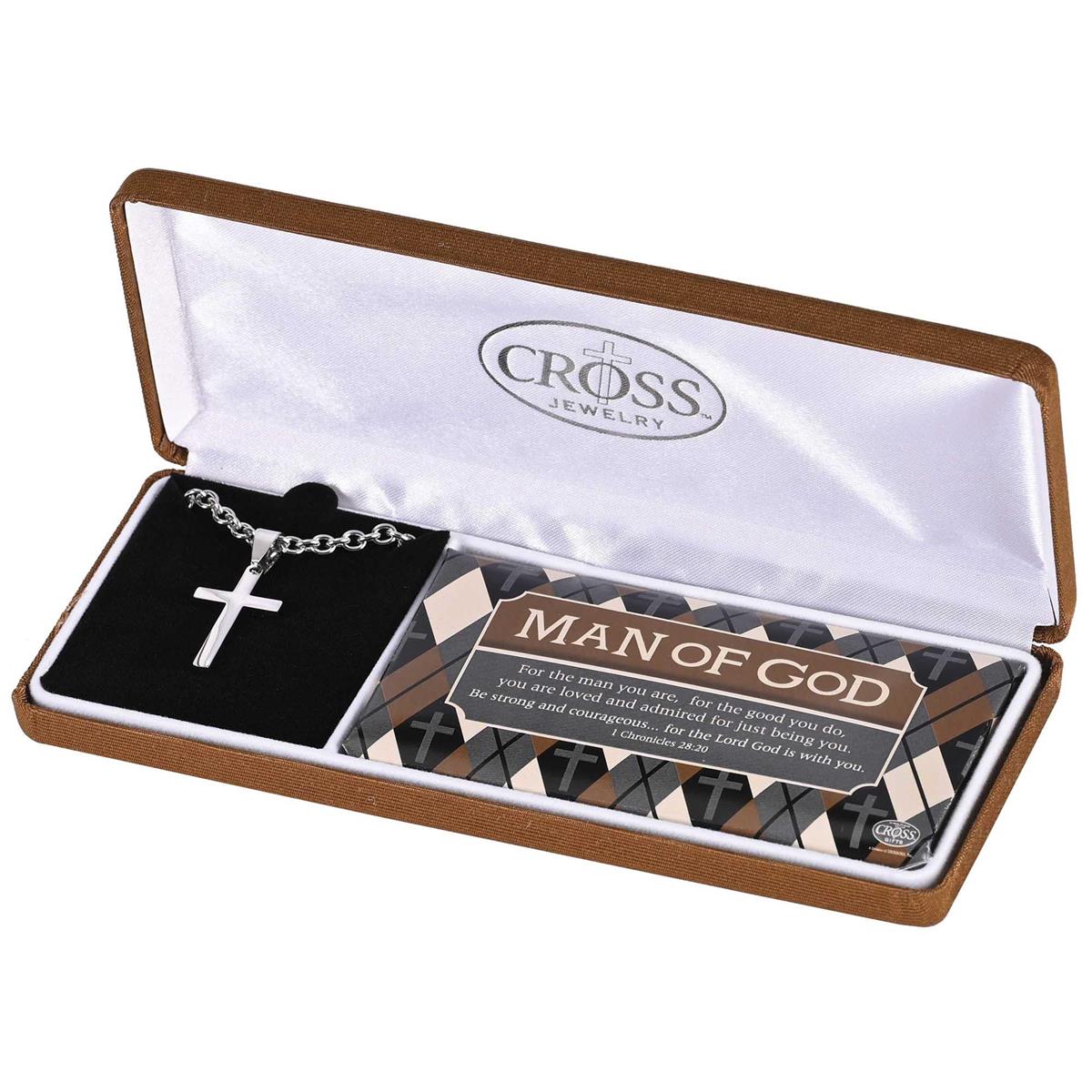 Mans Chain Man Of God 1Chron.28:20 Cross