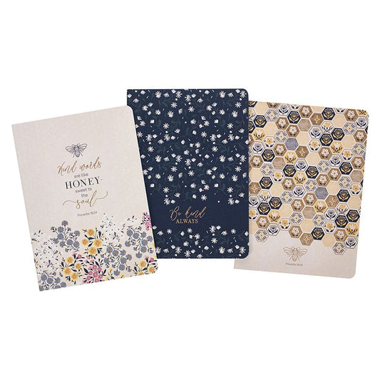 Kind Words Notebook, Set of 3