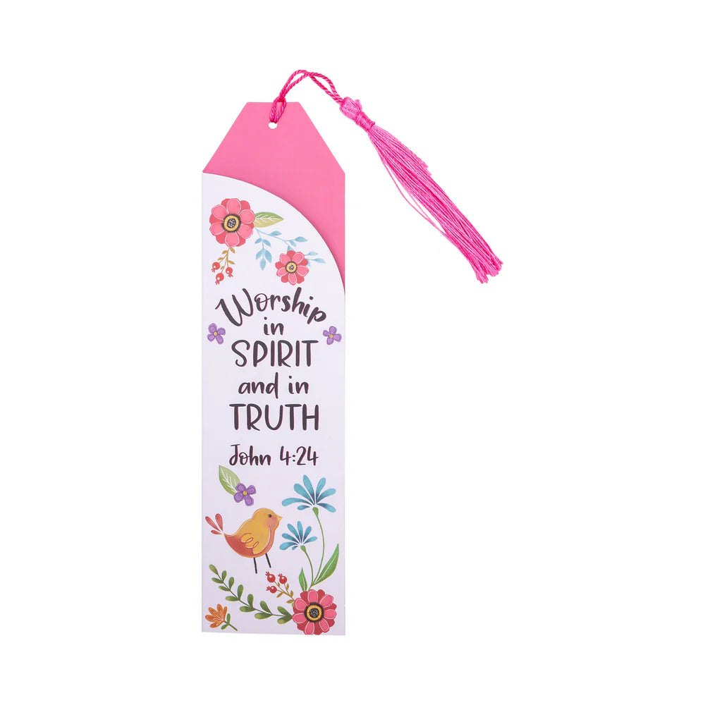 Bible Cover: Worship in Spirit & Truth, John 4:24 (Large)