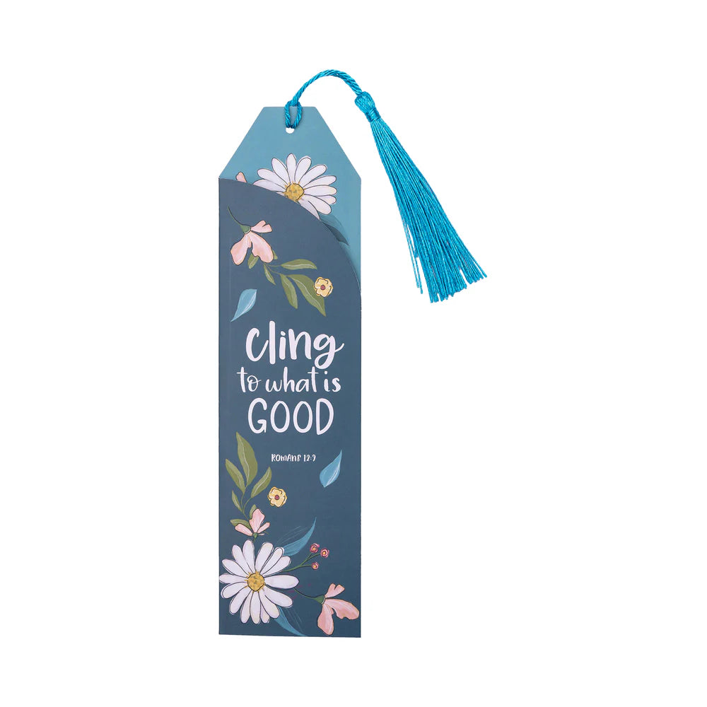Bible Cover: Cling to what is Good, Romans 12:9 (Large)