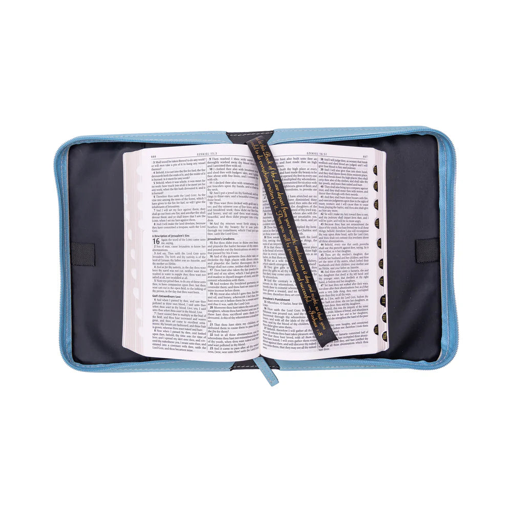 Bible Cover: Cling to what is Good, Romans 12:9 (Large)