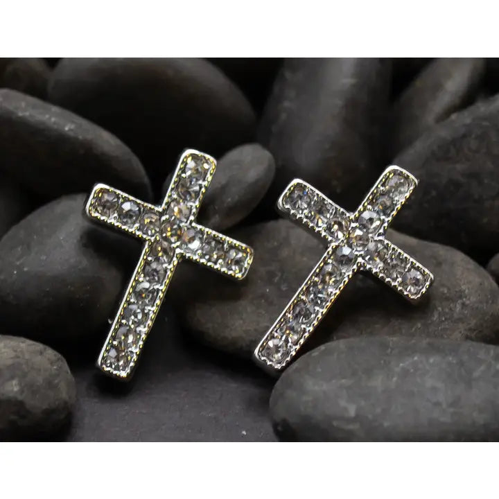 Cross Stud Earrings