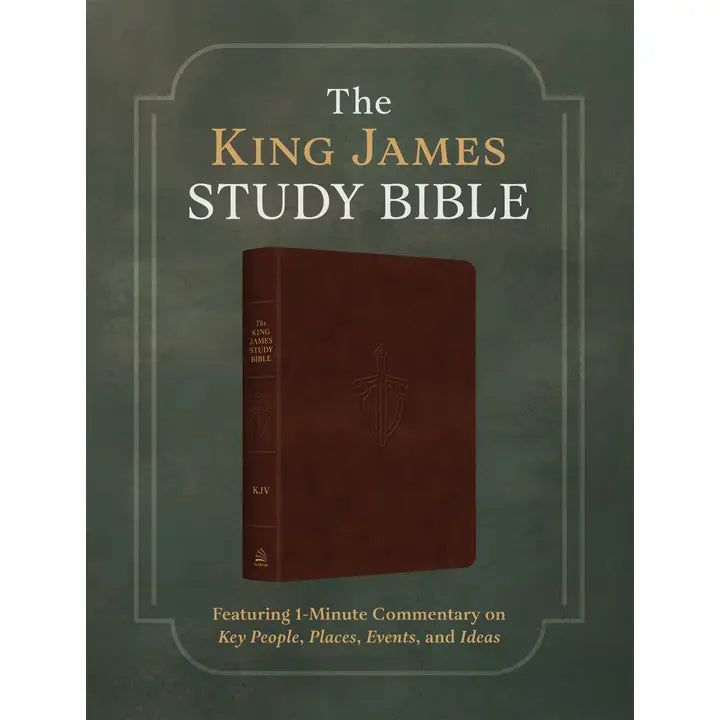 The King James Study Bible [Men's Cover]