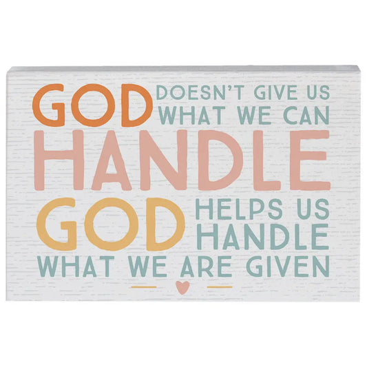 God Handle Helps - Small Talk Rectangle