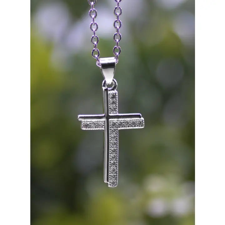 Cross Silver Necklace