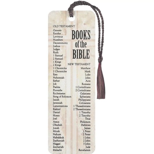 Books of the Bible Tassel Bookmark
