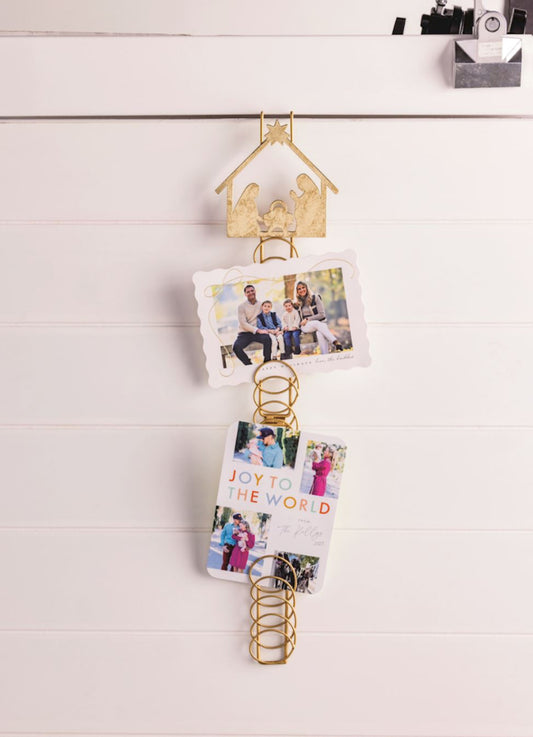 Nativity Card Holder