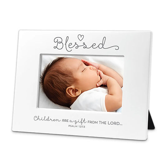 Photo Frame Baby Blessed 6X4 Psalm 127
