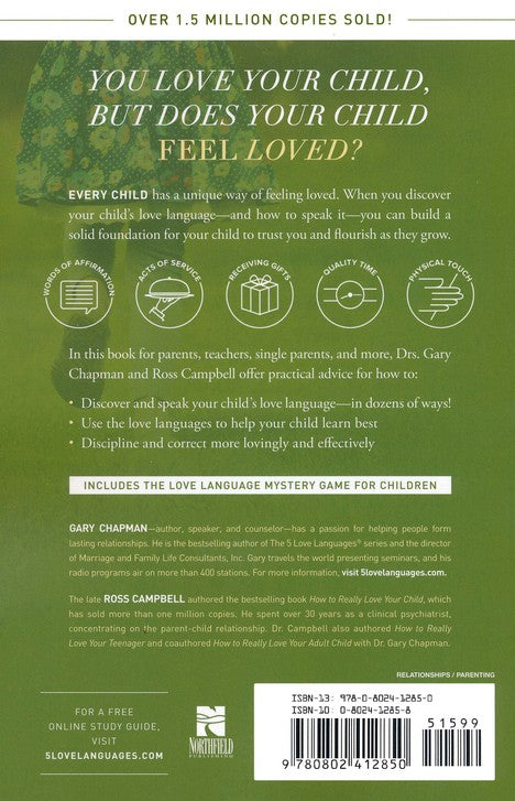 The 5 Love Languages of Children: The Secret to Loving Children Effectively, Gary Chapman