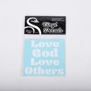 Decal Vinyl Love God