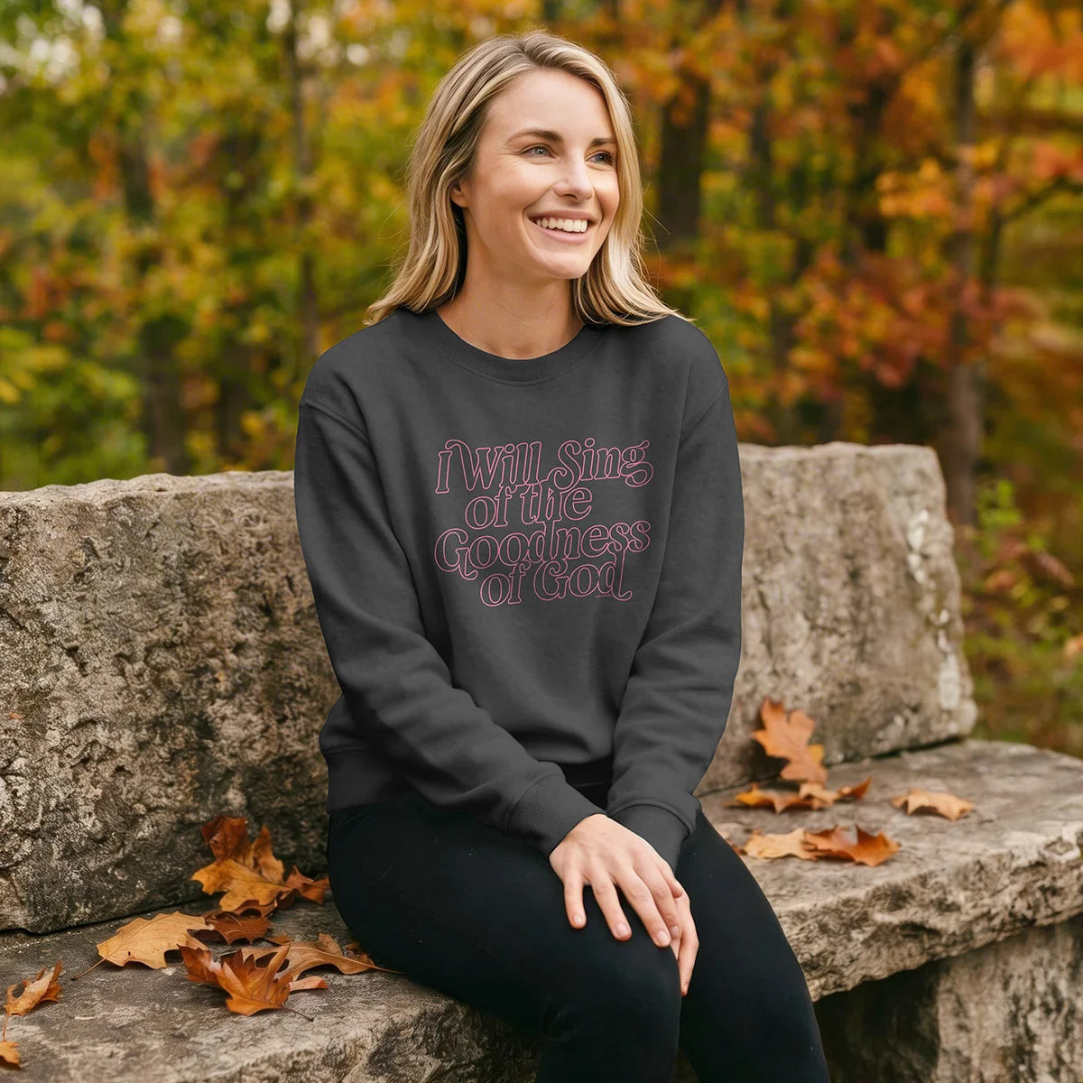 Kerusso Womens Sweatshirt I Will Sing