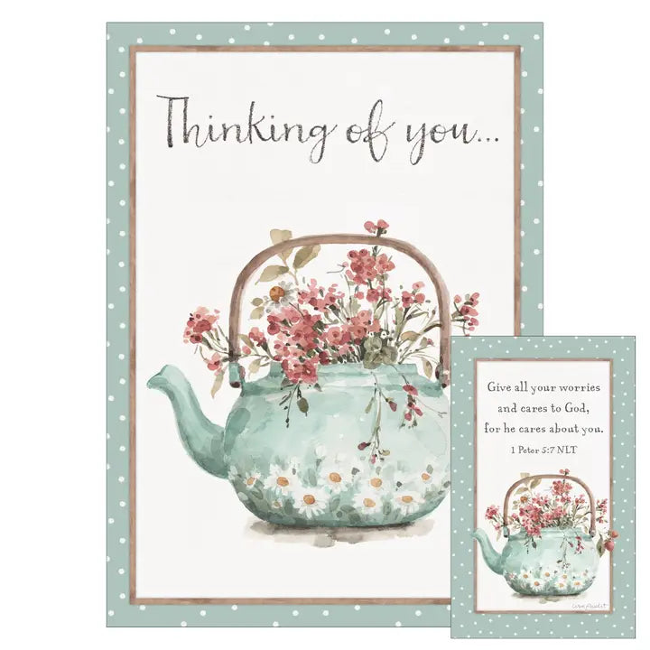 Daisy Pot - Faith Get Well Card- SSC76101