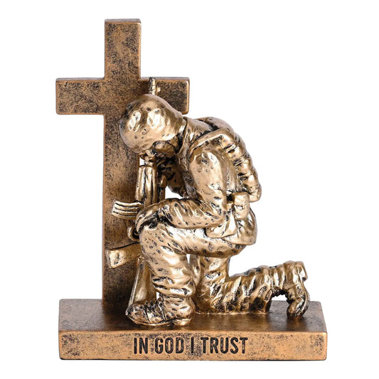 Called To Pray Cross Solider, 8"