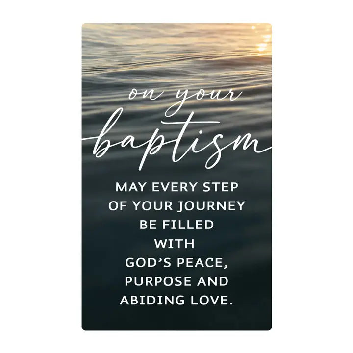 Pocketcard On Your Baptism