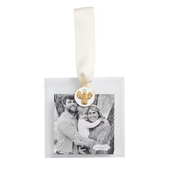 Cross Gold Intaglio Ornament, Acrylic Photo Frame