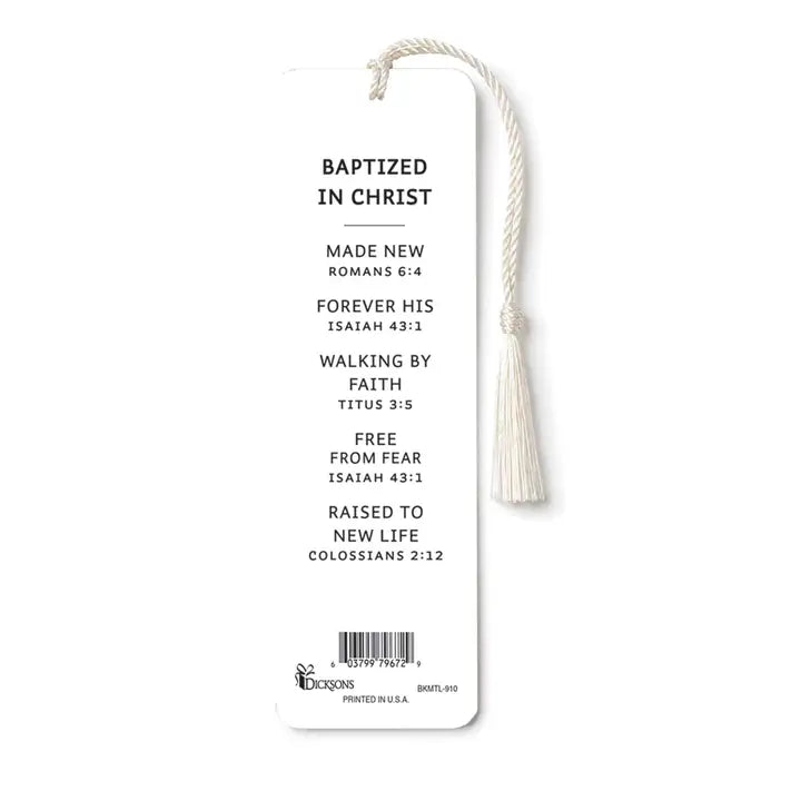 Tassel Bookmark Baptism the Decision To