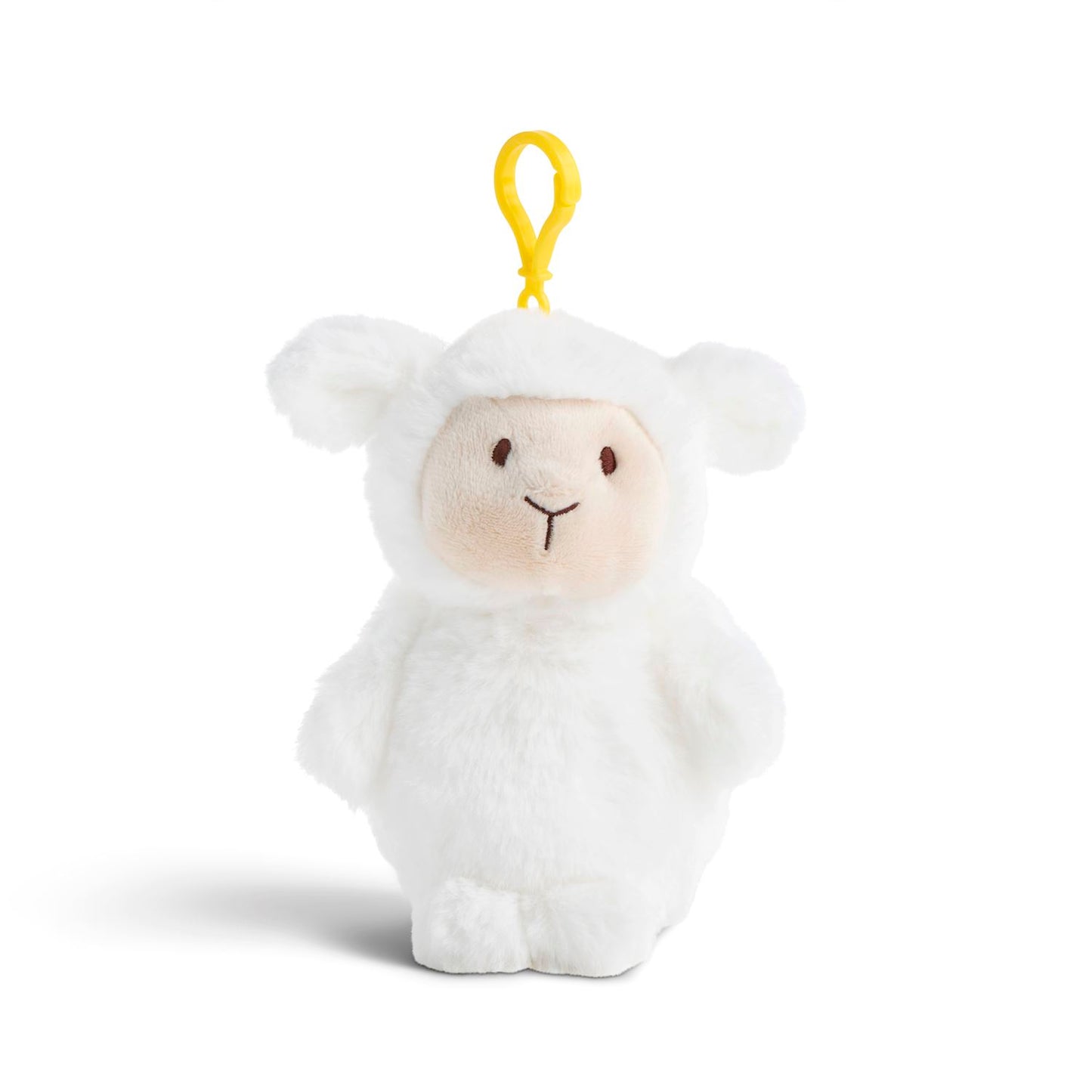 White Lamb Bag Charm - 6in