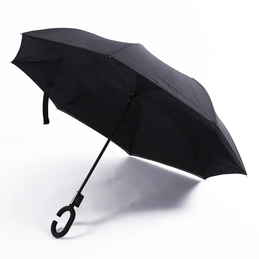 Unshakable Faith Umbrella Reversible, Black