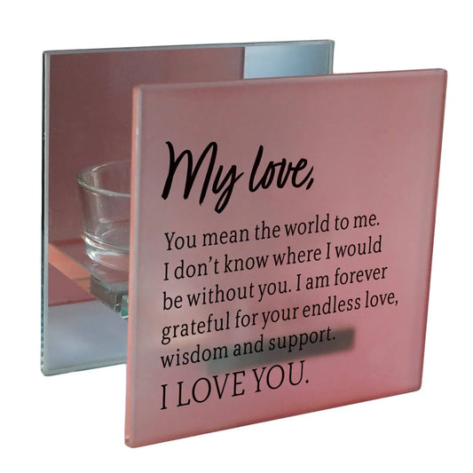 My Love, You Mean the Tealight Square