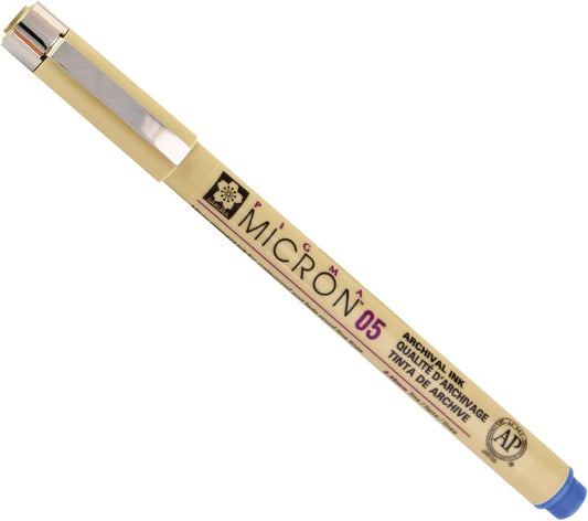 Pigma Micron Pen .45mm: Blue