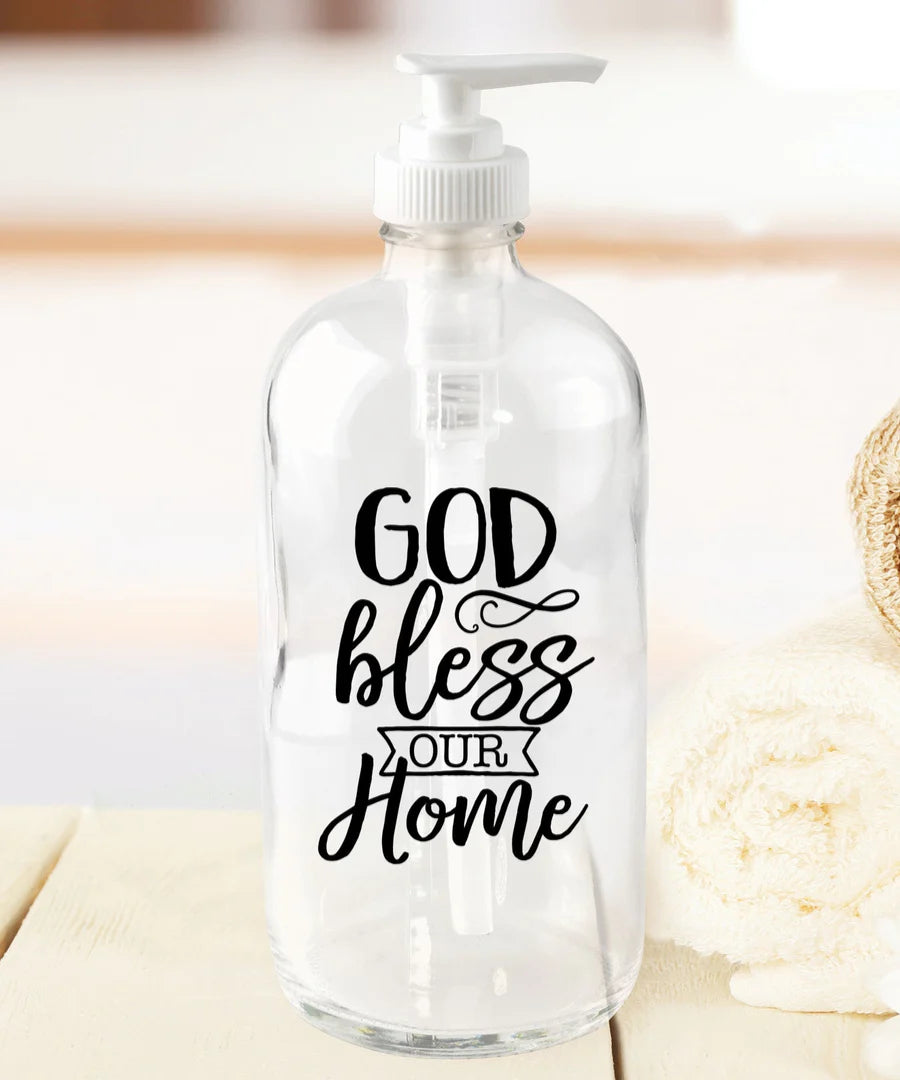 Glass Soap Dispenser