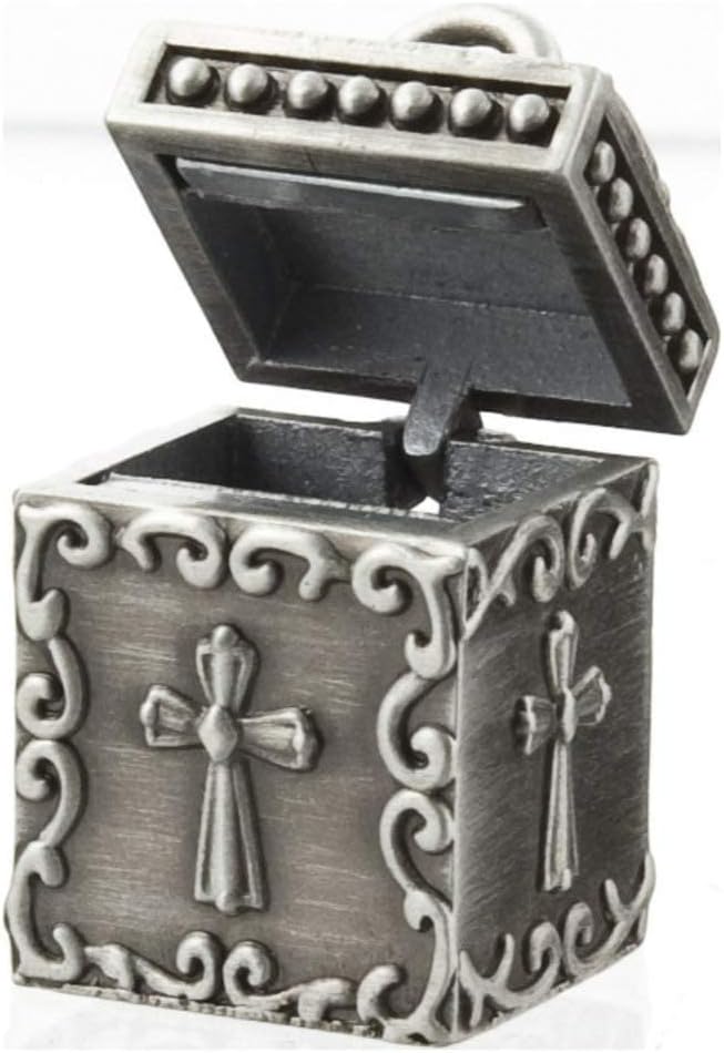 Angel Prayer Box Trinket - Triple Angels Charm