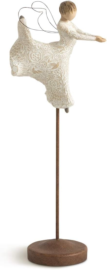 Willow Tree Dance of Life Angel, Sculpted Hand-Painted Figure for Classic Nativity Collection