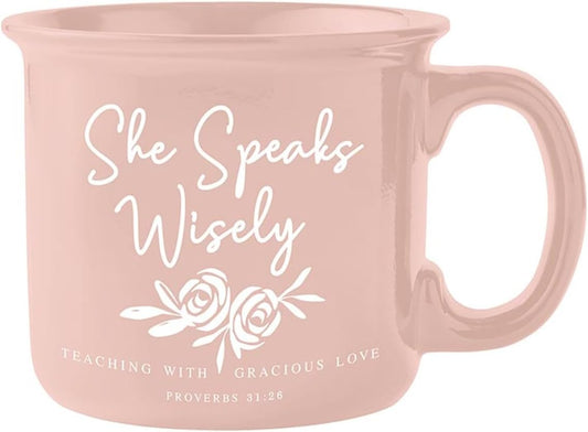 She Speaks Wisely Coffee Mug