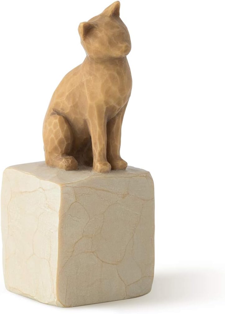 Willow Tree Love My Cat (Light), Sculpted Hand-Painted Figure