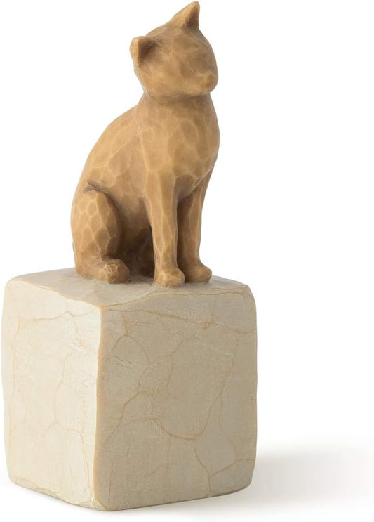 Willow Tree Love My Cat (Light), Sculpted Hand-Painted Figure