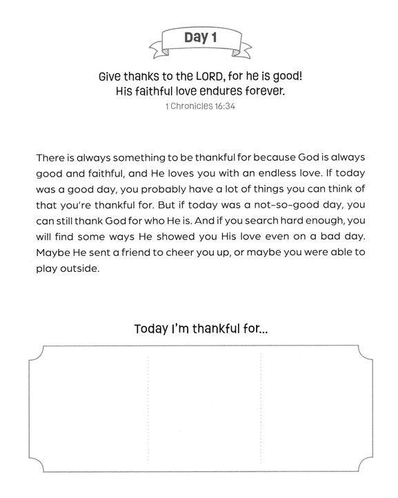 Thank You, God! 90-Day Gratitude Journal for Kids