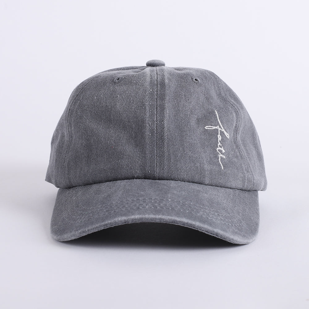 “Faith” Hat, Grey