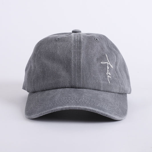 “Faith” Hat, Grey