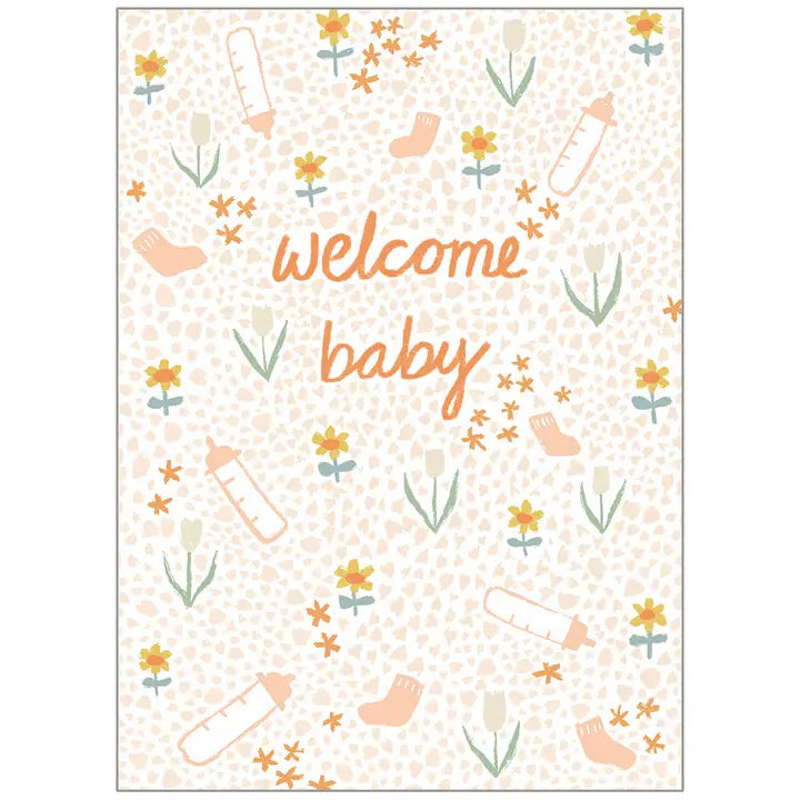 Welcome Baby - Faith Baby Card- SCD110165