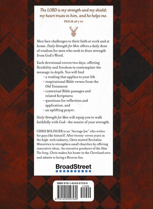Daily Strength for Men: A 365-Day Devotional