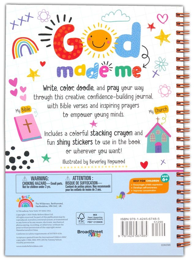 God Made Me: Journal