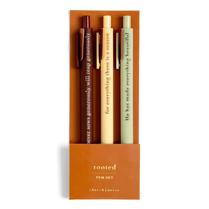 Bible Study Pen Set