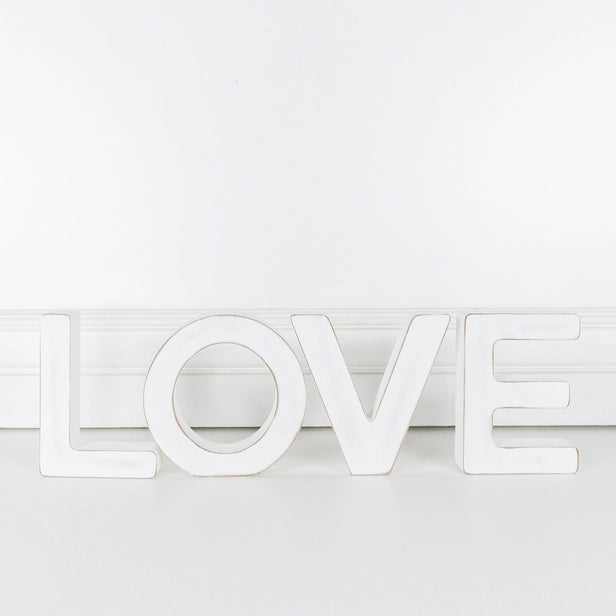 Love Cutout White Valentine Wedding