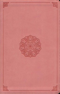 ESV Thinline Bible, Red Letter (TruTone, Pink, Emblem Design)