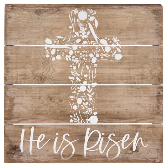 He Is Risen Cross - Perfect Pallet Petites