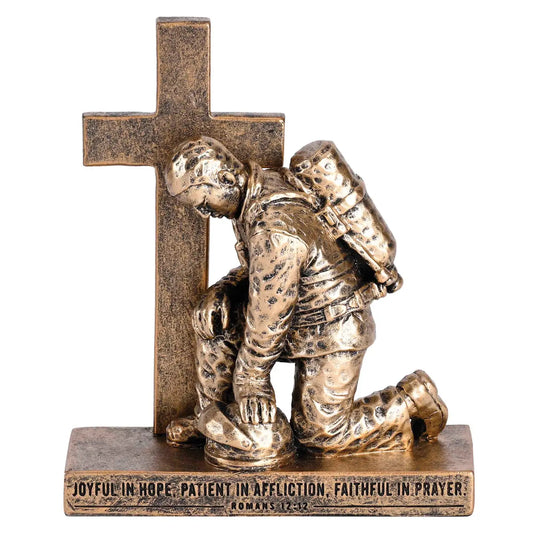 Called To Pray Cross Firefighter, 8"