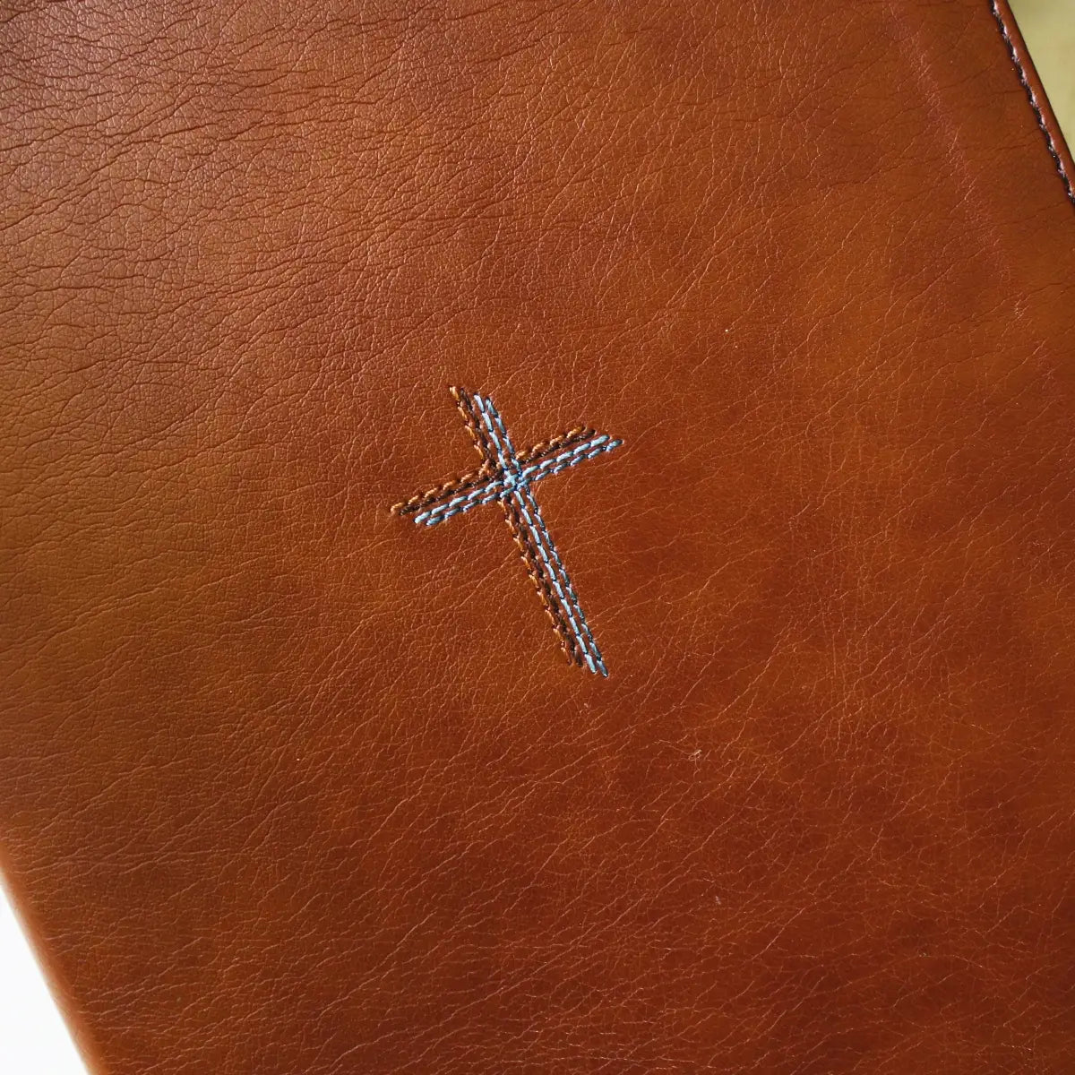 Niv Quest Study Bible, Large Print, Leathersoft Brown